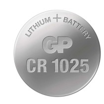GP lithiová knoflíková baterie CR1025, 1 ks