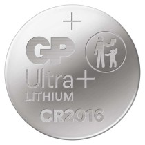 Lithiová knoflíková baterie GP Ultra plus CR2016, 5 ks