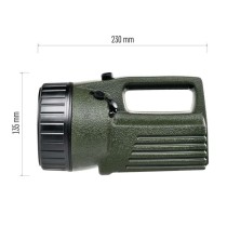 Latarka ładowalna 3810 LED 10W, 330 lm, SLA 4000mAh