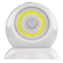 Lampka nocna LED 3x AAA, z czujnikiem ruchu i zmierzchu, magnes 