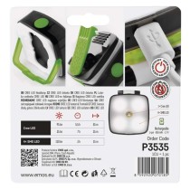 CREE + SMD LED nab. čelovka P3535, 110 lm, 55 m, Li-Pol 850 mAh