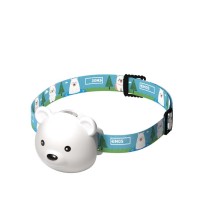 LED nabíjecí čelovka medvěd P3543, 80 lm, 7 m, Li-Pol 500 mAh 
