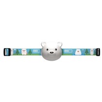 LED nabíjecí čelovka medvěd P3543, 80 lm, 7 m, Li-Pol 500 mAh 