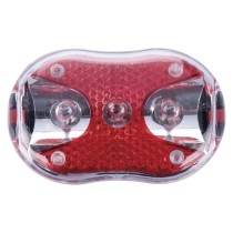 Lampa rowerowa komplet przód + tylna, 150 lm, 5x AAA