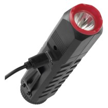 Wiederaufladbare LED-Taschenlampe aus Kunststoff P4720, 120 lm, 10 STCK., display box