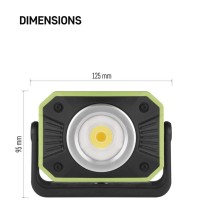 Naświetlacz LED COB, 900lm powerbank 4400 mAh ładowalny