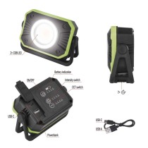 Naświetlacz LED COB, 900lm powerbank 4400 mAh ładowalny
