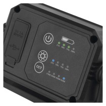 COB LED uzlādējama lampa darbam P4542, 900 lm, 4400 mAh