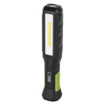 Latarka warsztatowa COB LED+LED, 800 lm, 2000 mAh, ładowalna