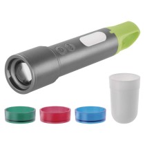 Latarka metalowa LED 600 lm, ładowalna