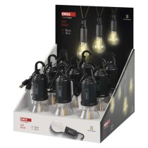 Żarówka LED 90 lm, ładowalna9 szt display box