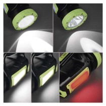 Latarka ładowalna LED + LED COB, 850 lm, 8000 mAh