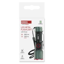 LED Polnilna svetilka kovinska 300 lm, 700 mAh