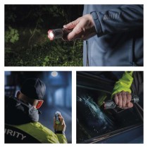 Latarka metalowa LED 3000 lm, 5000 mAh, ładowalna