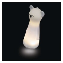 Lampka nocna silikonowa miś LED, 25 lm, ładowalna