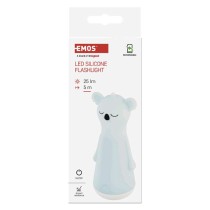 Lampka nocna silikonowa miś LED, 25 lm, ładowalna