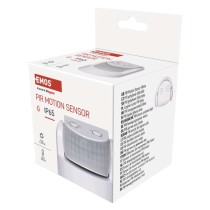 PIR senzor (pohybové čidlo) IP65 1200W, biely