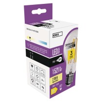 LED žiarovka Filament A60 / E27 / 11W (100W) / 1521 lm / teplá biela / stmievateľná