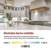 LED žarnica Classic MR16 A CLASS/ GU10 / 3 W (40 W) / 535 lm / Nevtralna bela