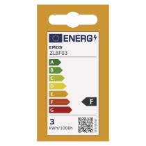 LED izzó Basic MR16 / GU10 / 2,9 W (25 W) / 250 lm / Természetes fehér
