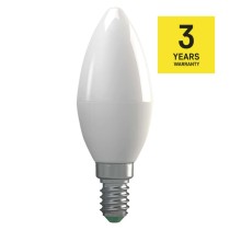 LED izzó Classic gyertya / E14 / 4,1 W (32 W) / 350 lm / meleg fehér