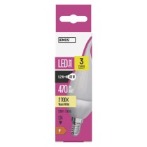 LED žárovka Classic svíčka / E14 / 5,2 W (40 W) / 470 lm / teplá bílá