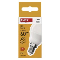 LED izzó Basic Mini Globe / E14 / 9,4 W (60 W) / 806 lm / Természetes fehér