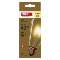 LED lemputė Vintage ST64 / E27 / 4,5 W (40 W) / 420 lm / Šilta balta