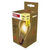 LED lemputė Vintage A60 / E27 / 4,5 W (40 W) / 420 lm / Šilta balta
