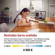 LED žarnica Classic JC / G9 / 4,3 W (48 W) / 600 lm / Nevtralna bel