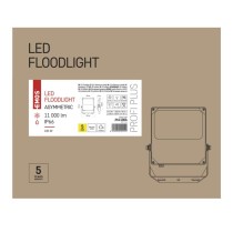 LED reflektor ASIMO asymmetric 100W, NW, črni
