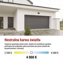 Naświetlacz LED VISIO 30W czarny neutralna biel