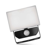 Naświetlacz LED TAMBO z czujnikiem PIR, 10 W, 1000 lm, czarny