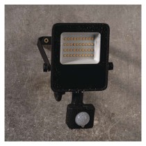 LED-Strahler VISIO mit Bewegungsmelder, 20 W, schwarz, neutral weiß