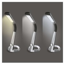 LED galda lampa JAMES, melna