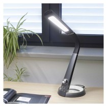 LED galda lampa JAMES, melna