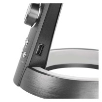LED galda lampa JAMES, melna