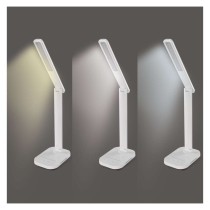 LED stolní lampa CARSON, bílá