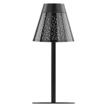 LED stolní lampa GRACE, nabíjecí, černá