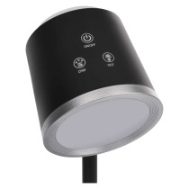 LED Schreibtischlampe ABBIE wiederaufladbar, schwarz