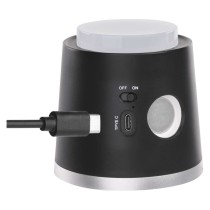 LED Schreibtischlampe ABBIE wiederaufladbar, schwarz