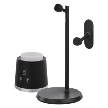 LED Schreibtischlampe ABBIE wiederaufladbar, schwarz