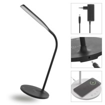 LED Schreibtischlampe OSCAR, schwarz
