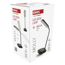 LED Schreibtischlampe MOLLY, schwarz