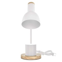 Stolní lampa POPPY na žárovku E27, bílá