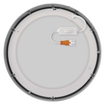 LED šviestuvas NEXXO šlifuoto nikelio, 22,5 cm, 21 W, šiltai / neutraliai baltas