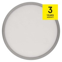 LED šviestuvas NEXXO šlifuoto nikelio, 22,5 cm, 21 W, šiltai / neutraliai baltas