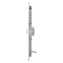 LED panel NEXXO, vgradni,  kvadratni, srebrn, 18W, nastavljiva CCT