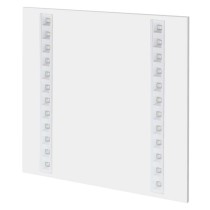 LED panel TROXO 60×60, kvadratni, vgradni, bel, 27W, UGR, nevtralno bela