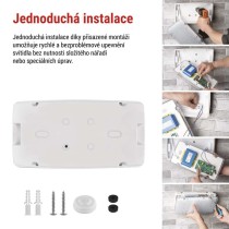 LED Nouzové svítidlo NESSI 10W 3h IP66